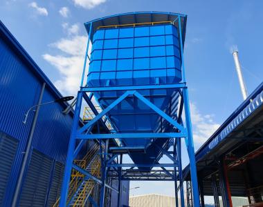 SILO CHỨA LIỆU- CÔNG TY INTERSNACK  TÂY NINH